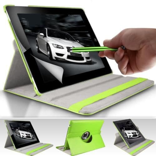 iPad 2 3 4 - 360 Degree Rotating Case Stand